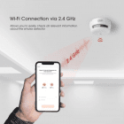 X-Sense XS01-WT brandvarnare med wifi-uppkoppling