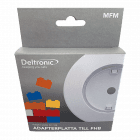 Adapterplatta MFM till Deltronic FHB-serien