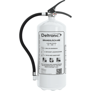 Pulversläckare vit 6 kg