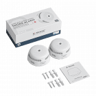 2-pack X-Sense XS01-W sammankopplingsbar brandvarnare