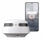 Brandvarnare wifi-ansluten med App i mobil