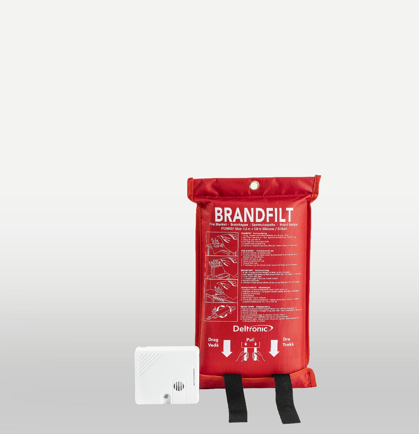 litet brandskyddspaket camping